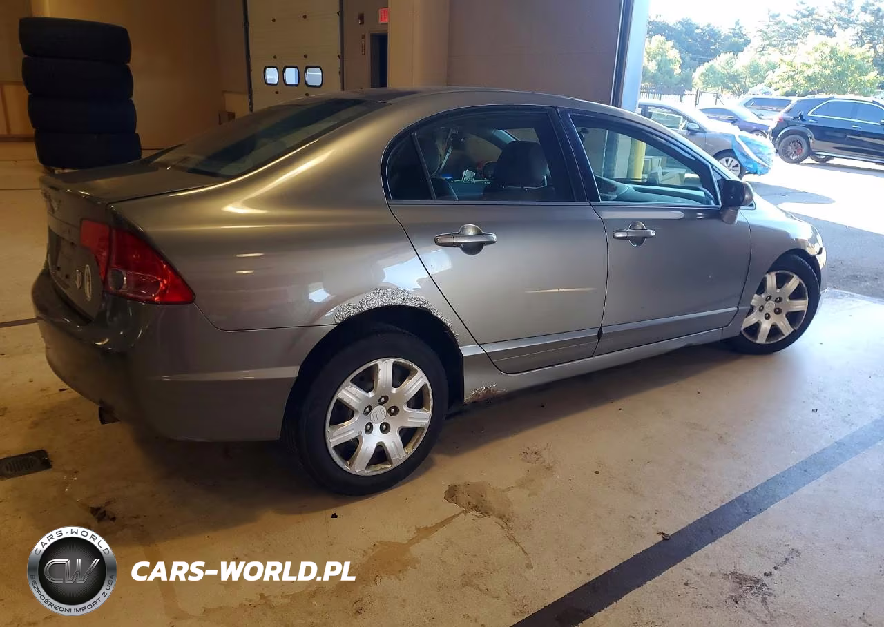 2008 Honda Civic Lx VIN:2HGFA16518H340346 - 3
