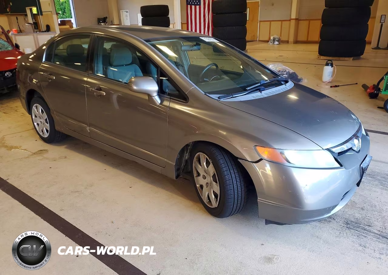 2008 Honda Civic Lx VIN:2HGFA16518H340346 - 4