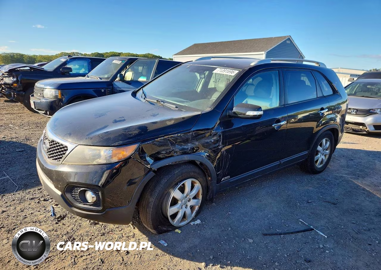 2013 Kia Sorento Lx VIN:5XYKTDA6XDG376862 - 1