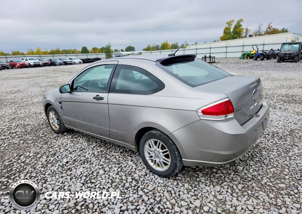 2008 Ford Focus Se VIN:1FAHP33N58W102075 - 2