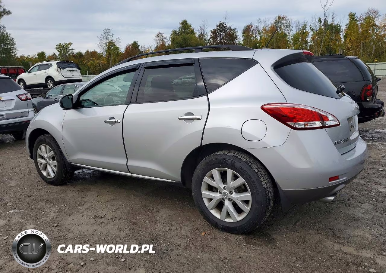 2012 Nissan Murano S VIN:JN8AZ1MW4CW210279 - 2