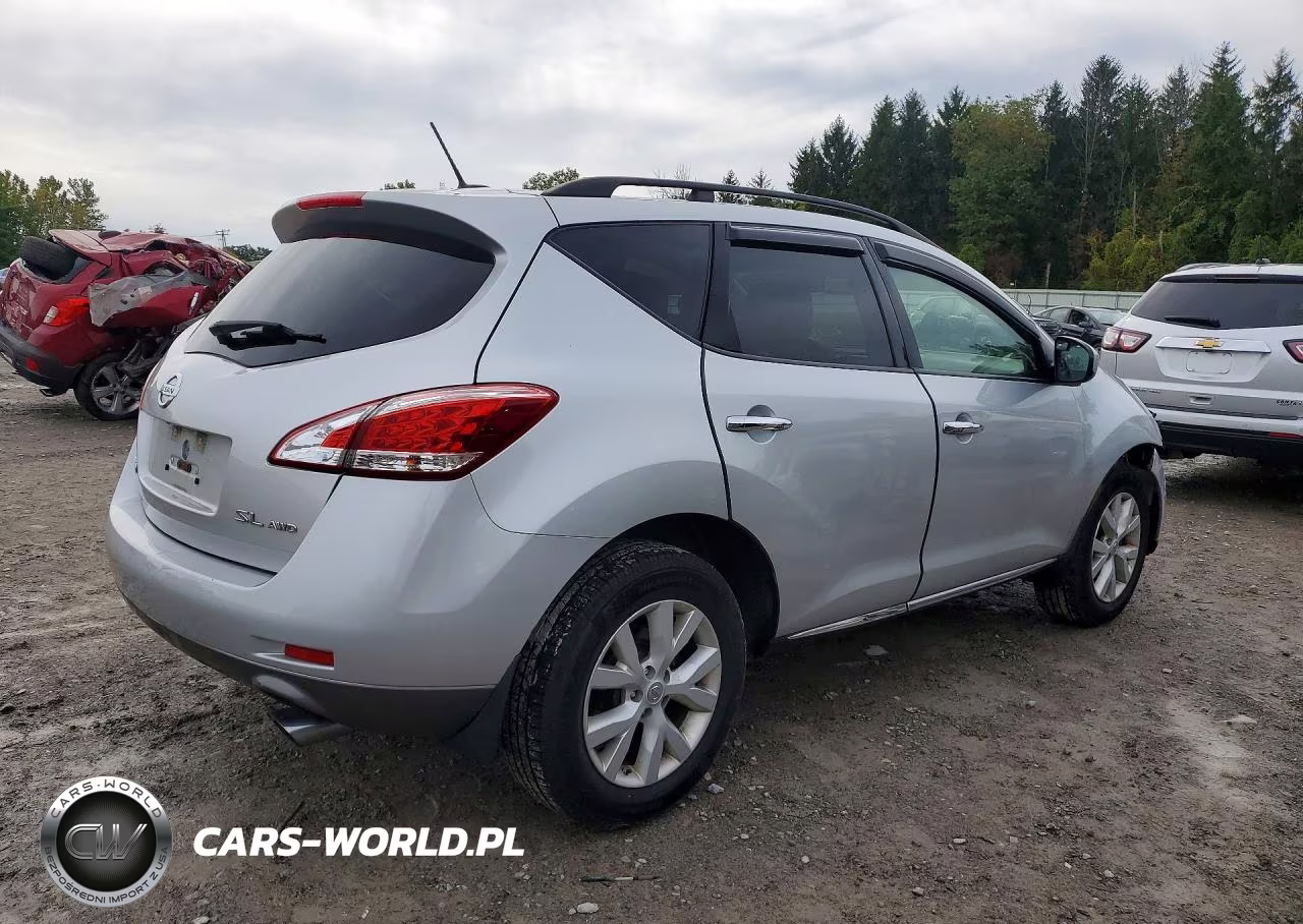 2012 Nissan Murano S VIN:JN8AZ1MW4CW210279 - 3