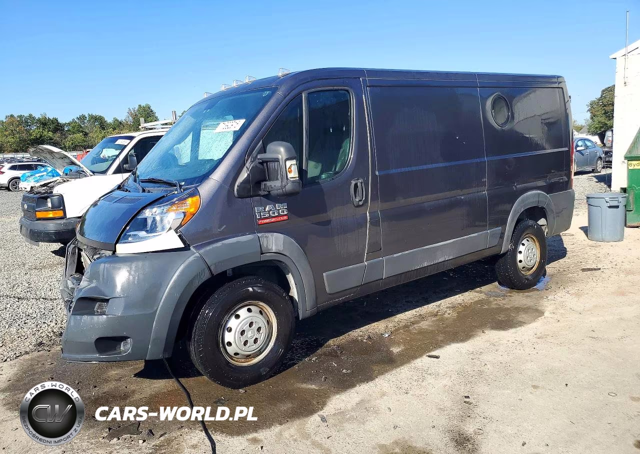 2017 Ram Promaster 1500 Vf Delivery Van VIN:3C6TRVAG6HE508804 - 1