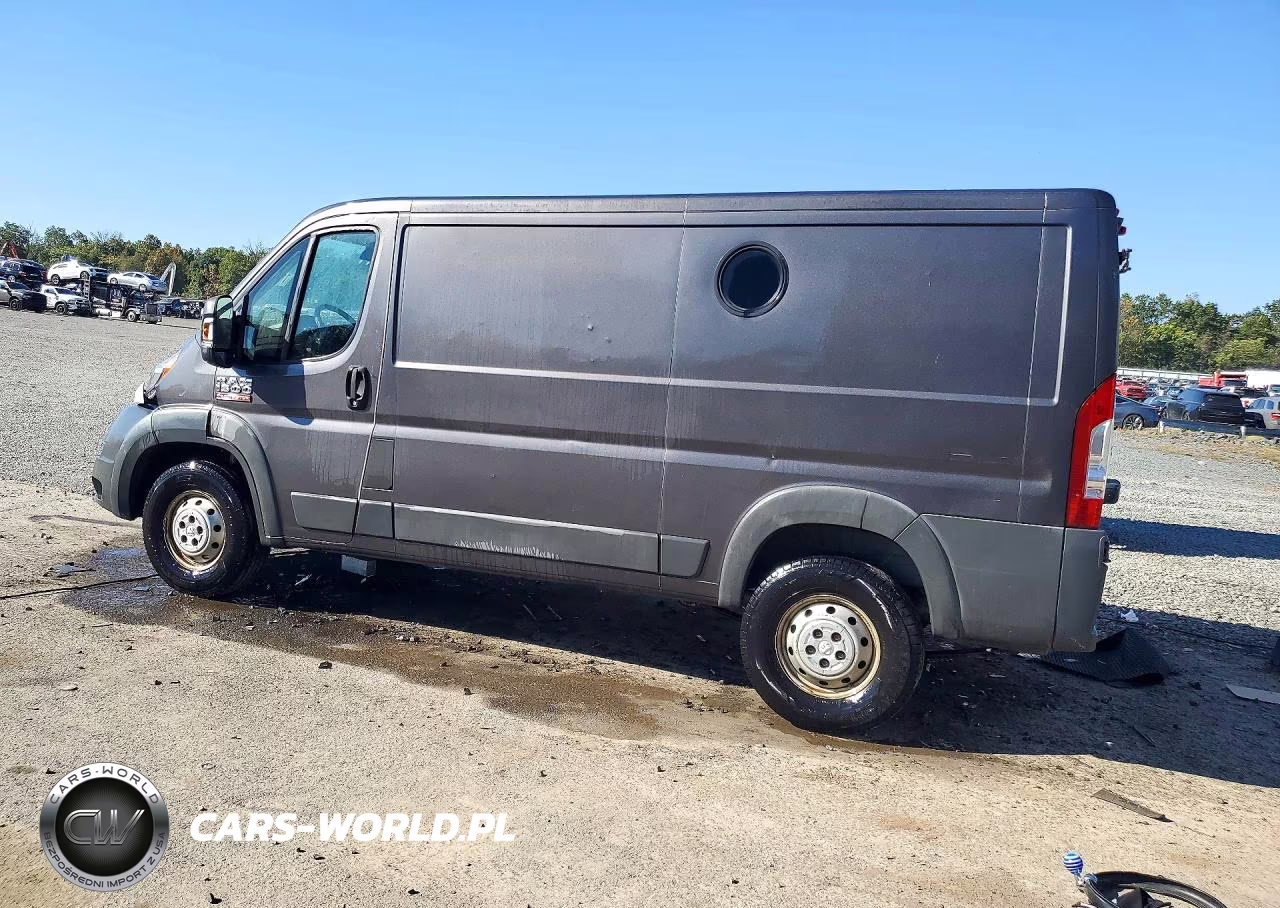 2017 Ram Promaster 1500 Vf Delivery Van VIN:3C6TRVAG6HE508804 - 2