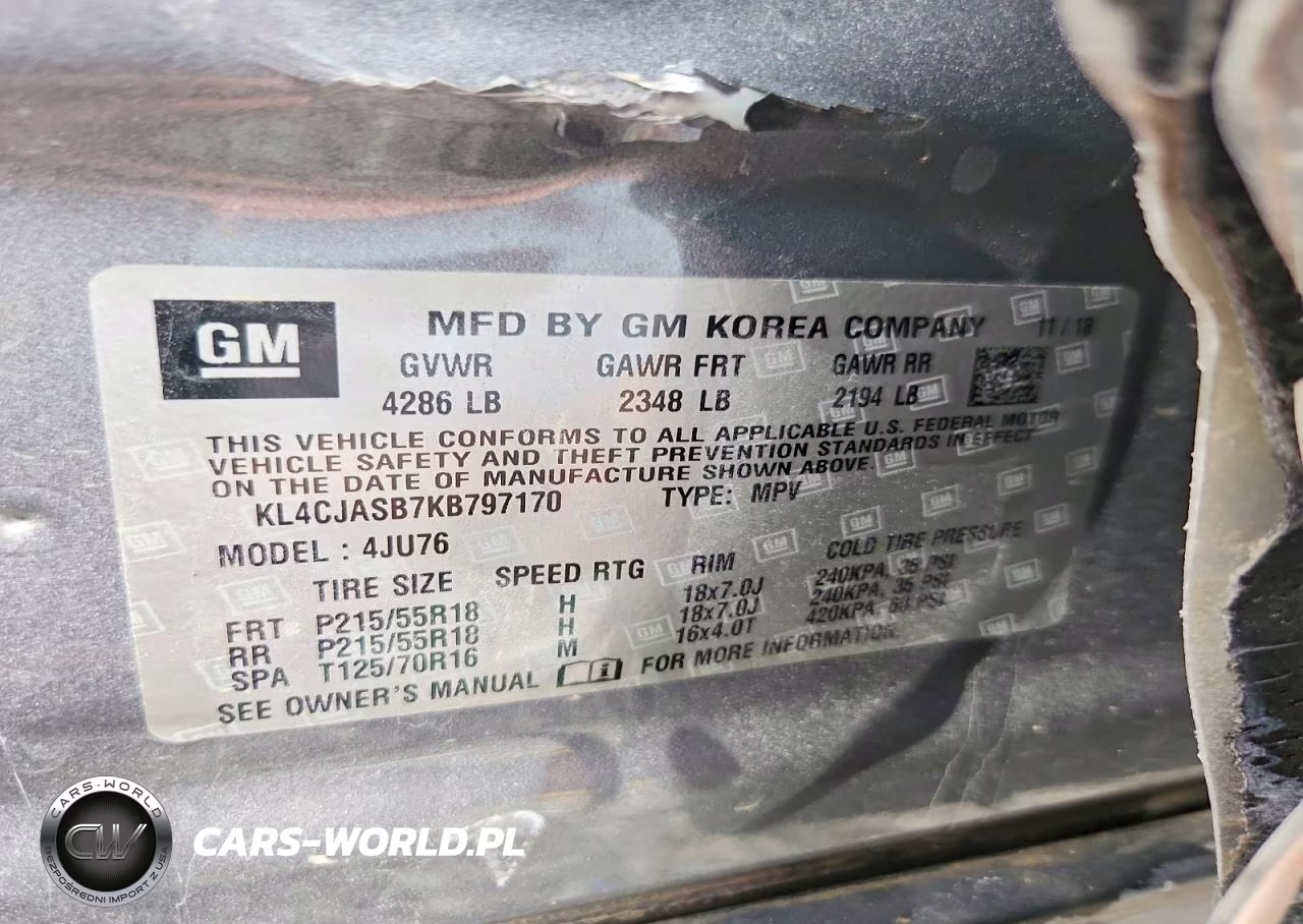 2019 Buick Encore Preferred VIN:KL4CJASB7KB797170 - 13