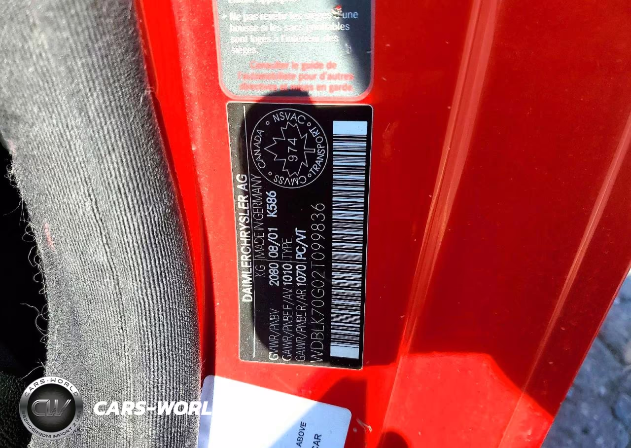 2002 Mercedes-Benz Clk 430 VIN:WDBLK70G02T099836 - 12