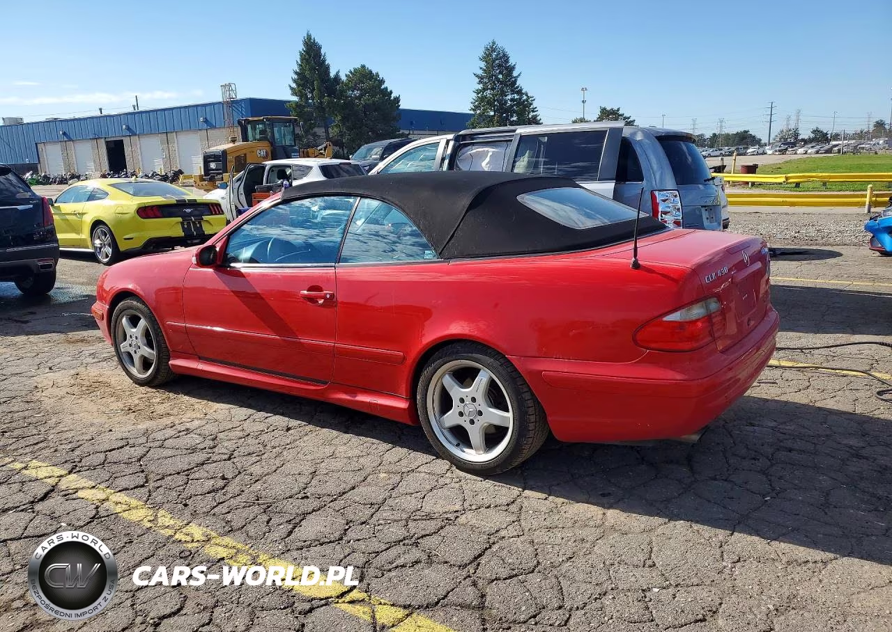 2002 Mercedes-Benz Clk 430 VIN:WDBLK70G02T099836 - 2