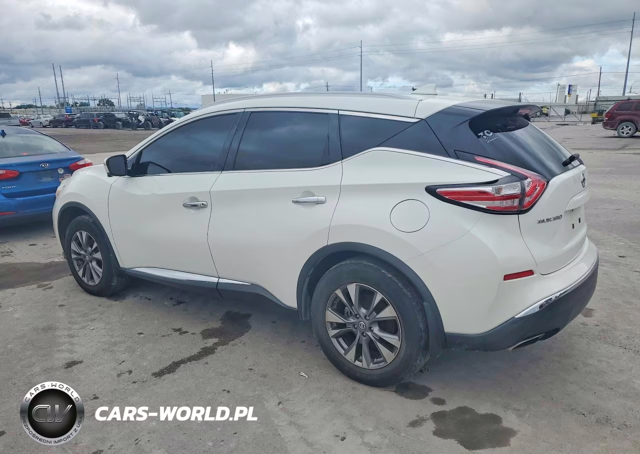 2017 Nissan Murano Sl VIN:5N1AZ2MH4HN109755 - 2