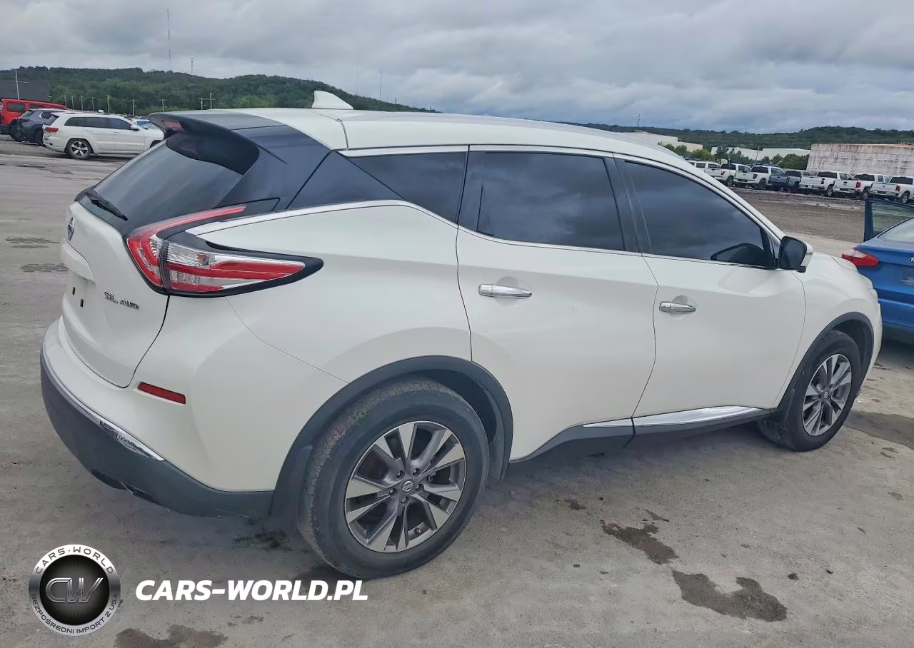2017 Nissan Murano Sl VIN:5N1AZ2MH4HN109755 - 3