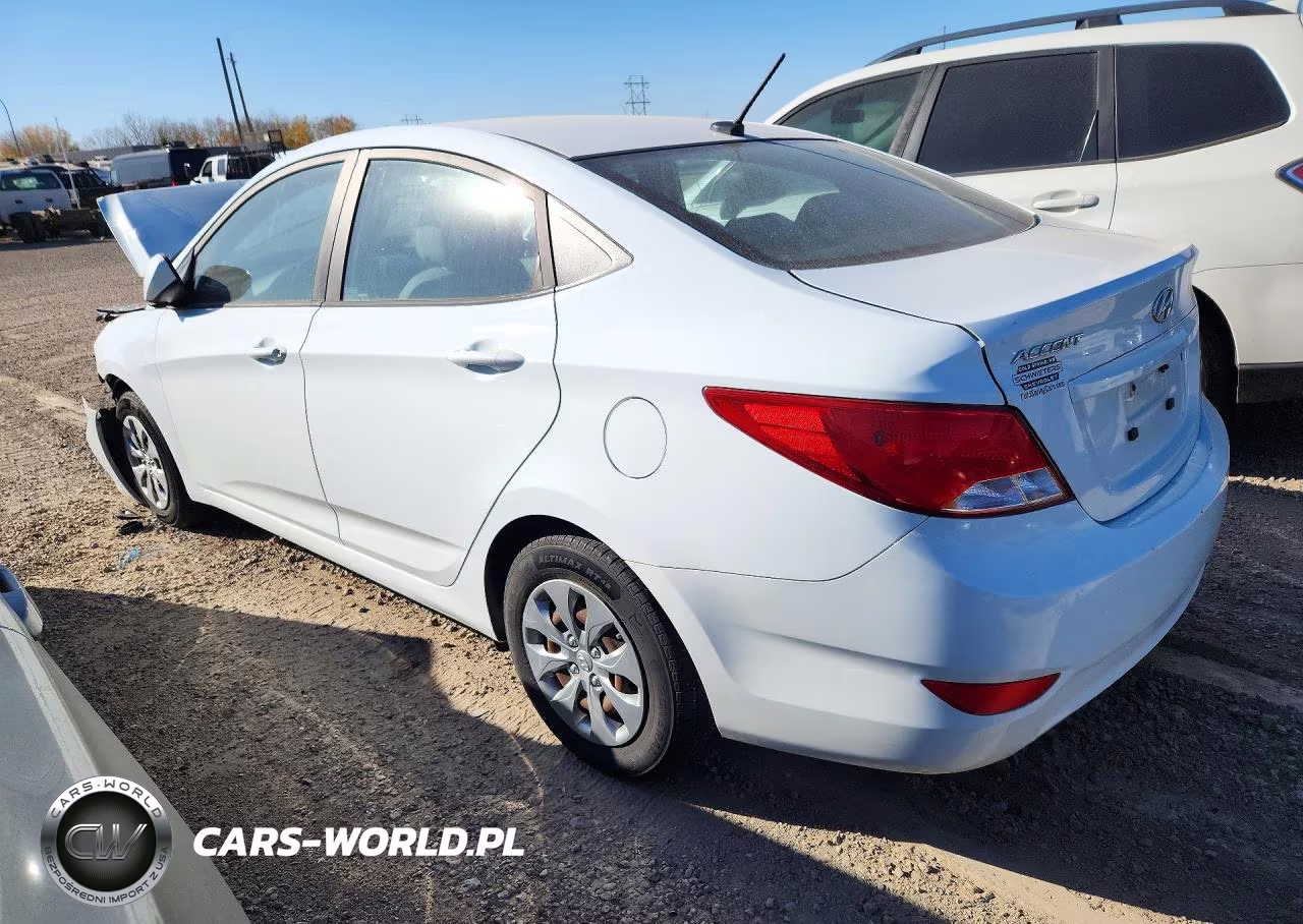2017 Hyundai Accent Se VIN:KMHCT4AE6HU221379 - 2