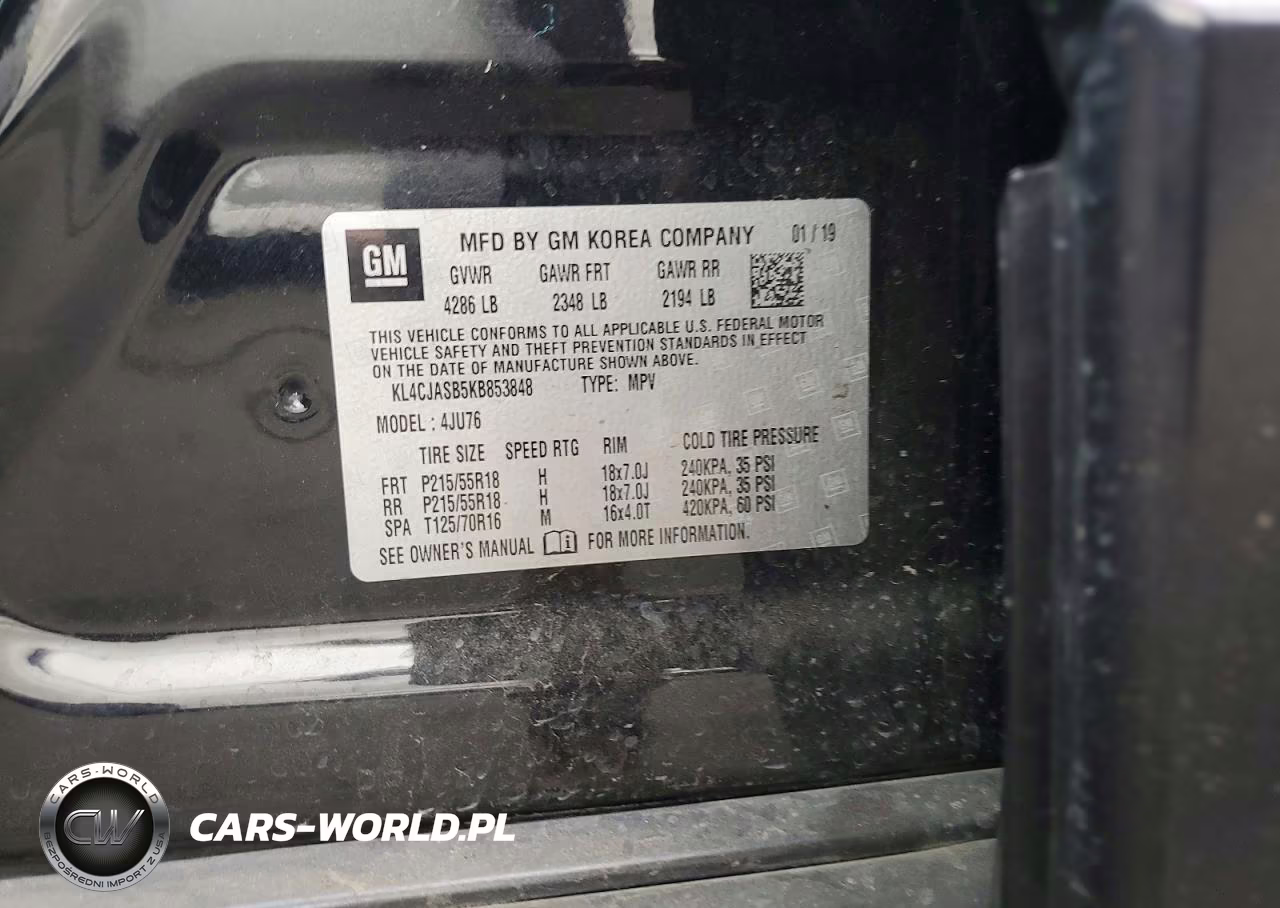 2019 Buick Encore Preferred VIN:KL4CJASB5KB853848 - 14