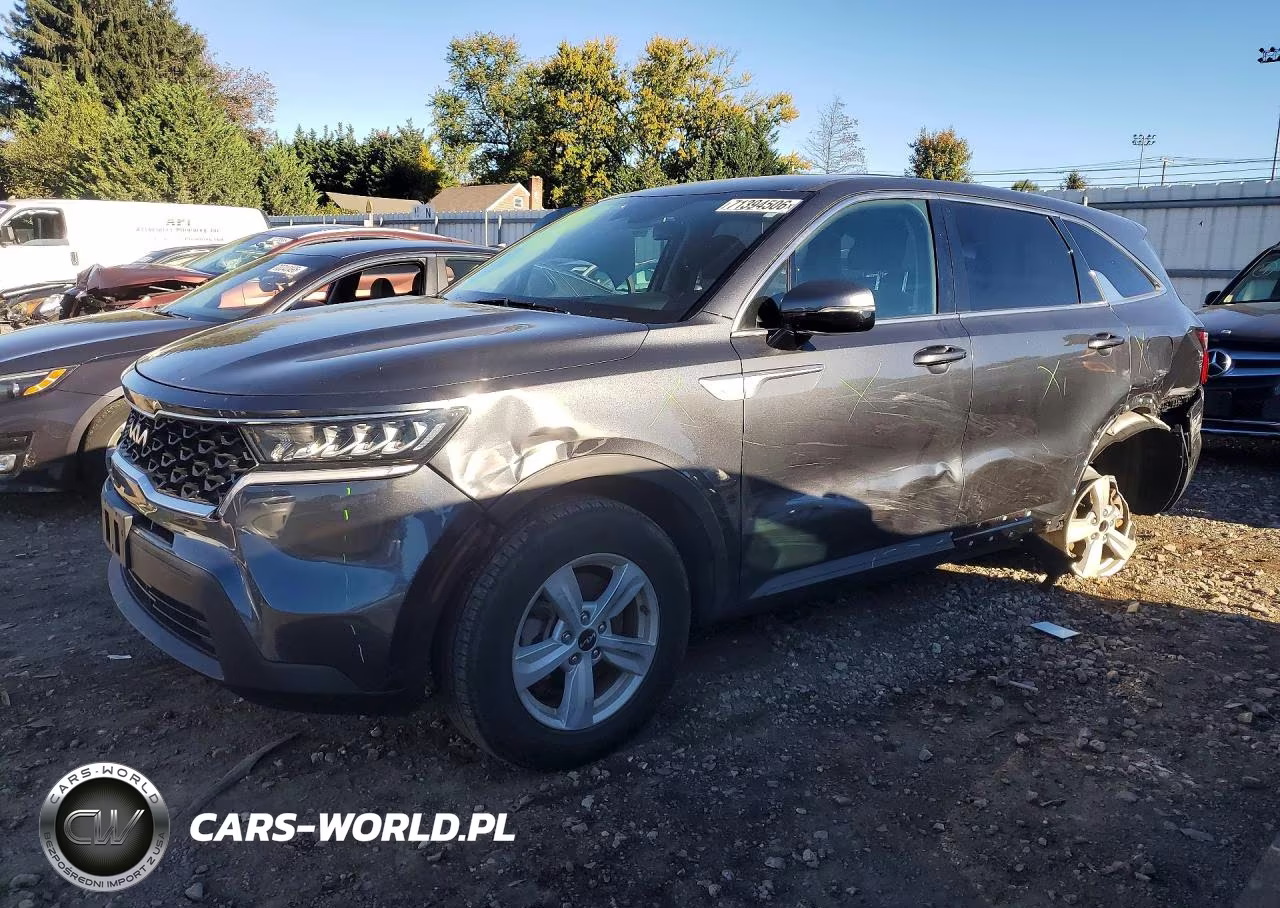 2022 Kia Sorento Lx VIN:5XYRGDLC2NG094982 - 1