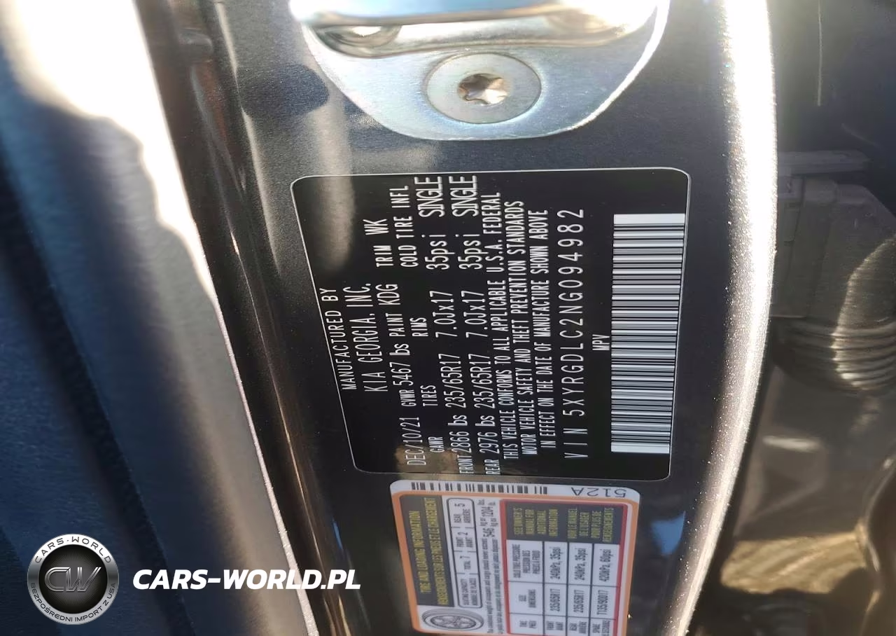 2022 Kia Sorento Lx VIN:5XYRGDLC2NG094982 - 12
