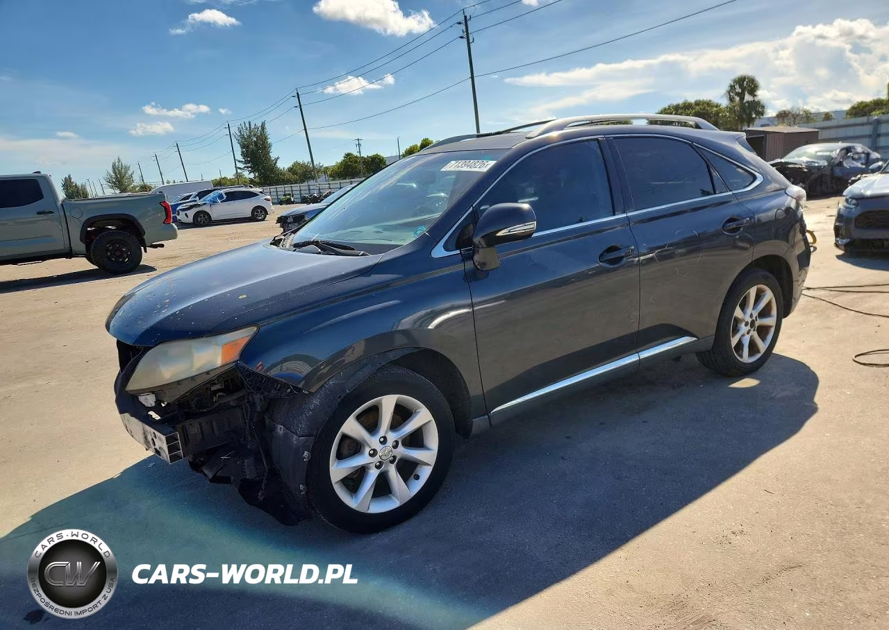 2010 Lexus Rx 350 VIN:2T2ZK1BAXAC033779 - 1