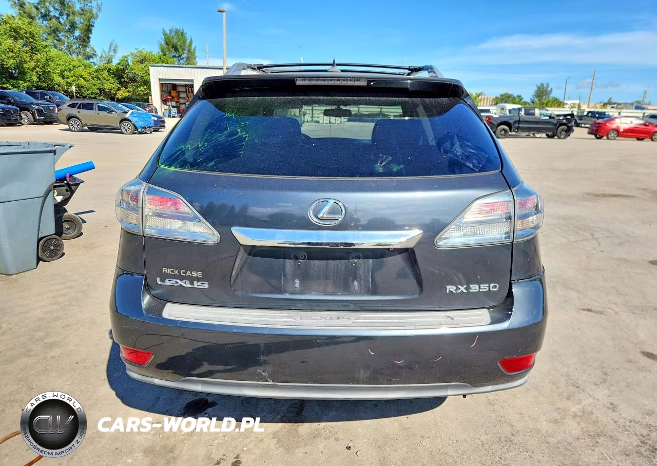 2010 Lexus Rx 350 VIN:2T2ZK1BAXAC033779 - 6