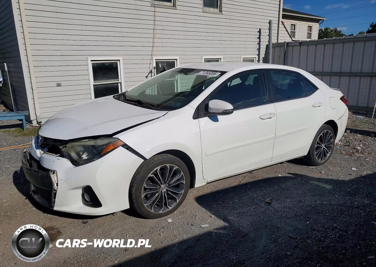 2016 Toyota Corolla S Plus VIN:2T1BURHE8GC702357 - 1
