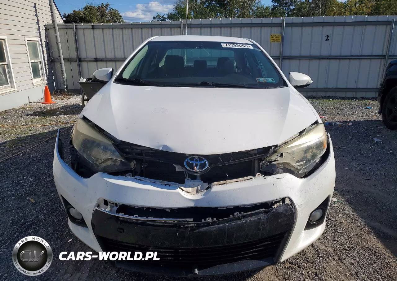 2016 Toyota Corolla S Plus VIN:2T1BURHE8GC702357 - 5