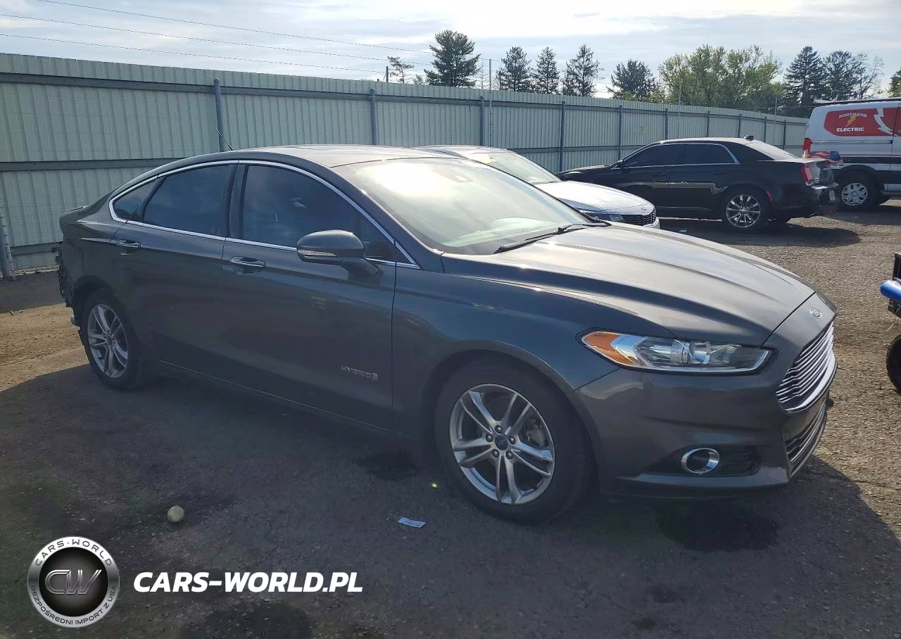 2015 Ford Fusion Titanium Hev VIN:3FA6P0RU5FR197564 - 4