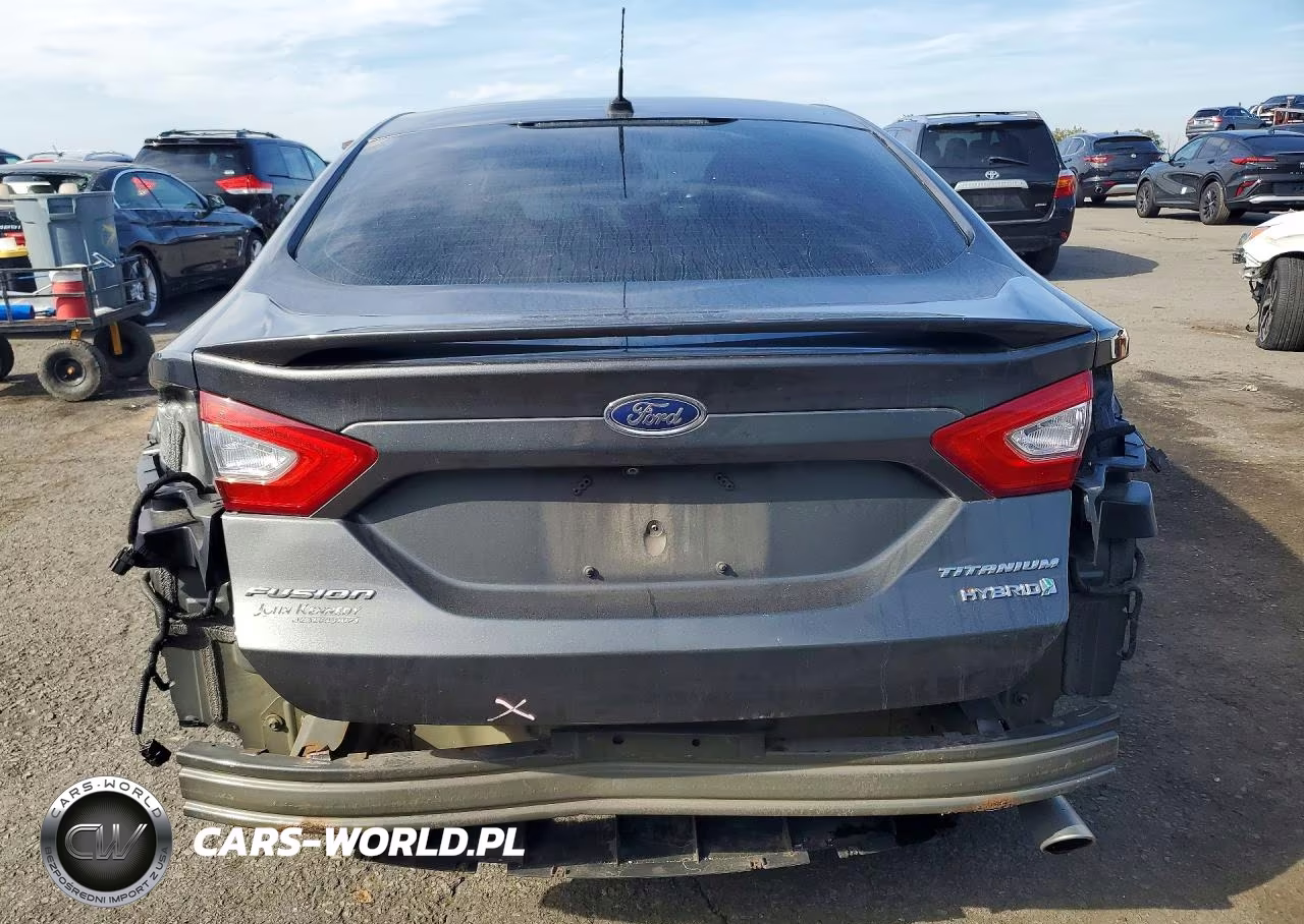 2015 Ford Fusion Titanium Hev VIN:3FA6P0RU5FR197564 - 6