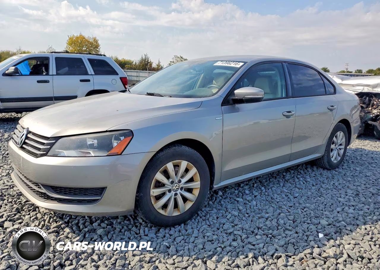 2014 Volkswagen Passat S VIN:1VWAT7A34EC108749 - 1