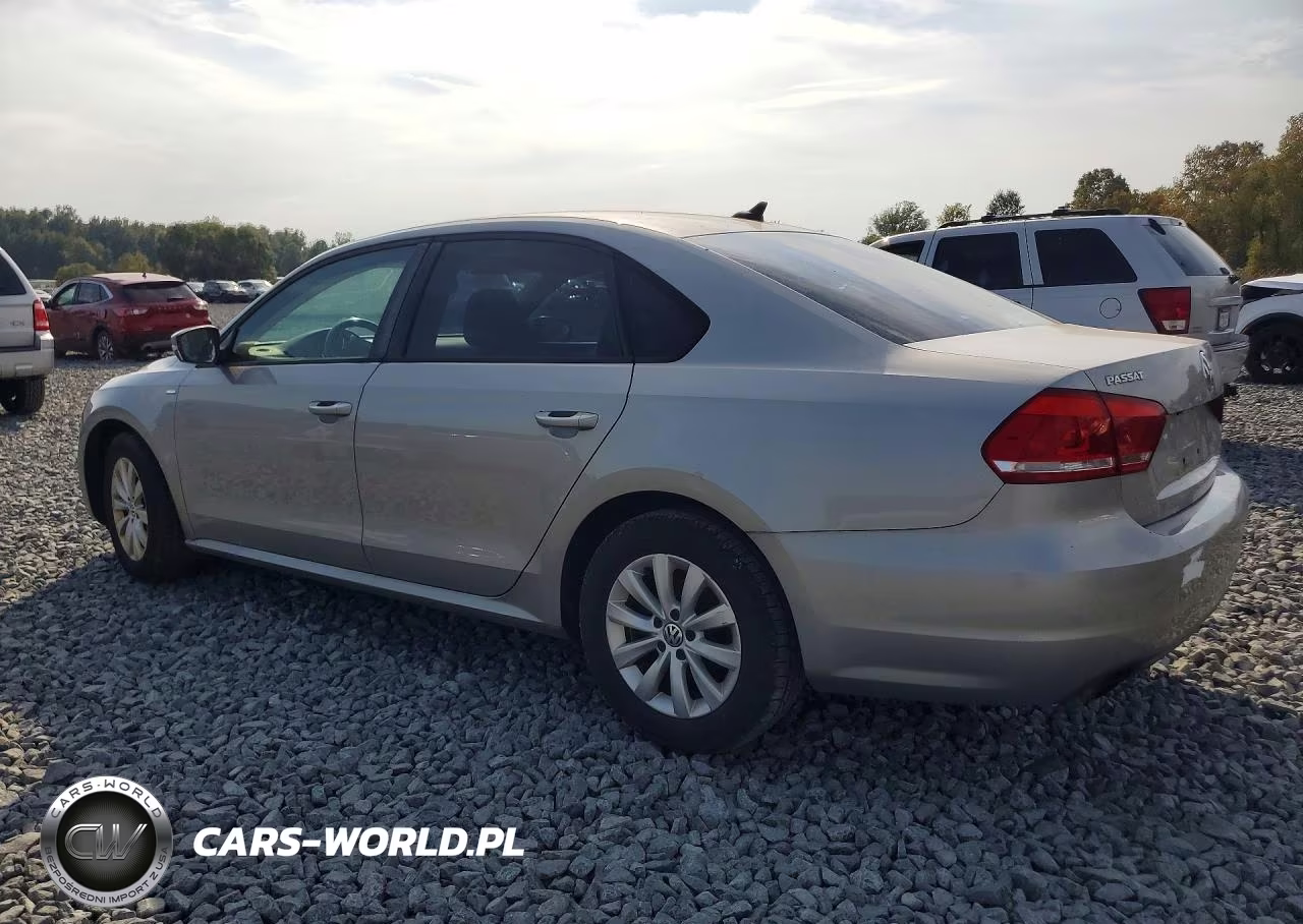 2014 Volkswagen Passat S VIN:1VWAT7A34EC108749 - 2