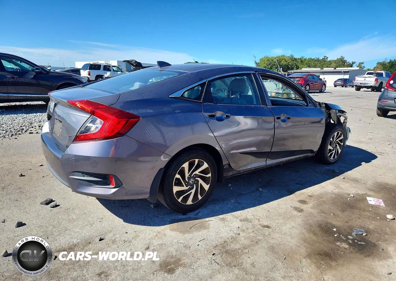 2017 Honda Civic Ex VIN:19XFC2F82HE005410 - 3