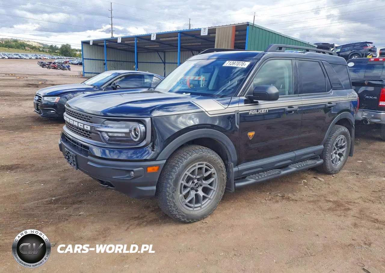2023 Ford Bronco Sport Badlands VIN:3FMCR9D94PRD09492 - 1