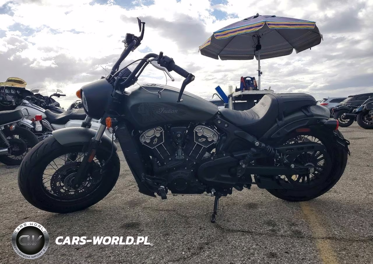 2021 Indian Motorcycle Co. Scout Bobber Twenty Abs VIN:56KMTG001M3165197 - 3