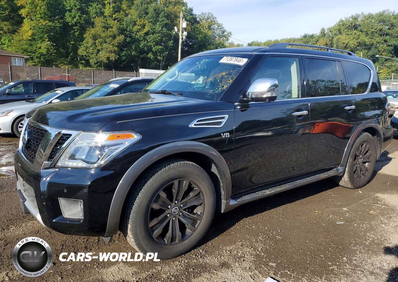 2017 Nissan Armada Platinum VIN:JN8AY2NC1H9504547 - 1