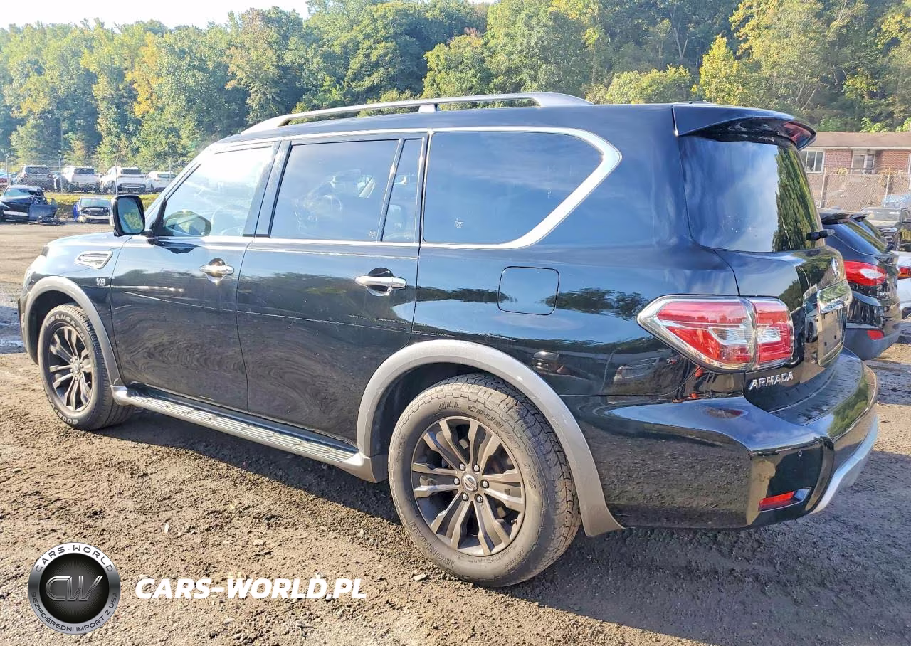 2017 Nissan Armada Platinum VIN:JN8AY2NC1H9504547 - 2