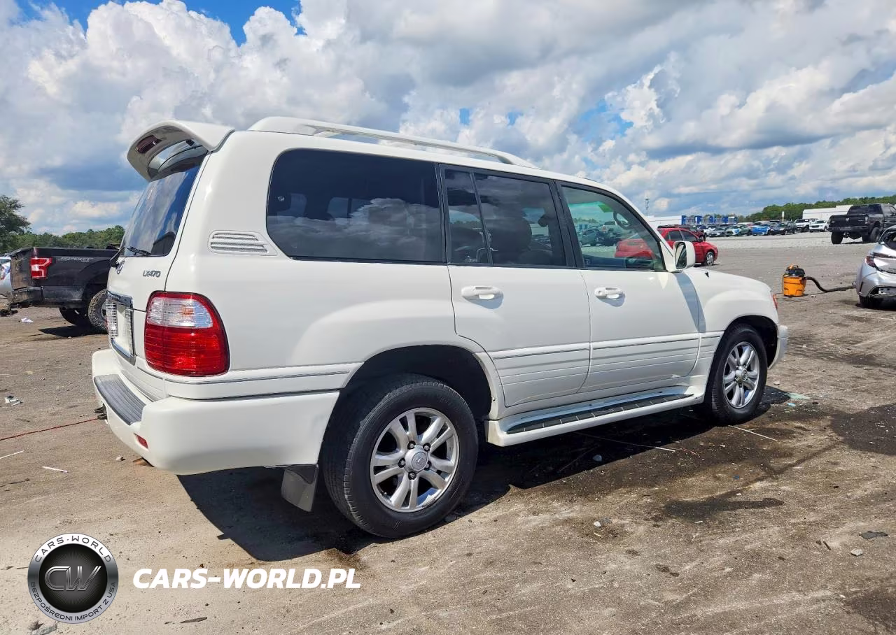 2004 Lexus Lx 470 VIN:JTJHT00W243542703 - 3