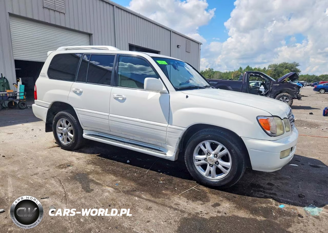 2004 Lexus Lx 470 VIN:JTJHT00W243542703 - 4