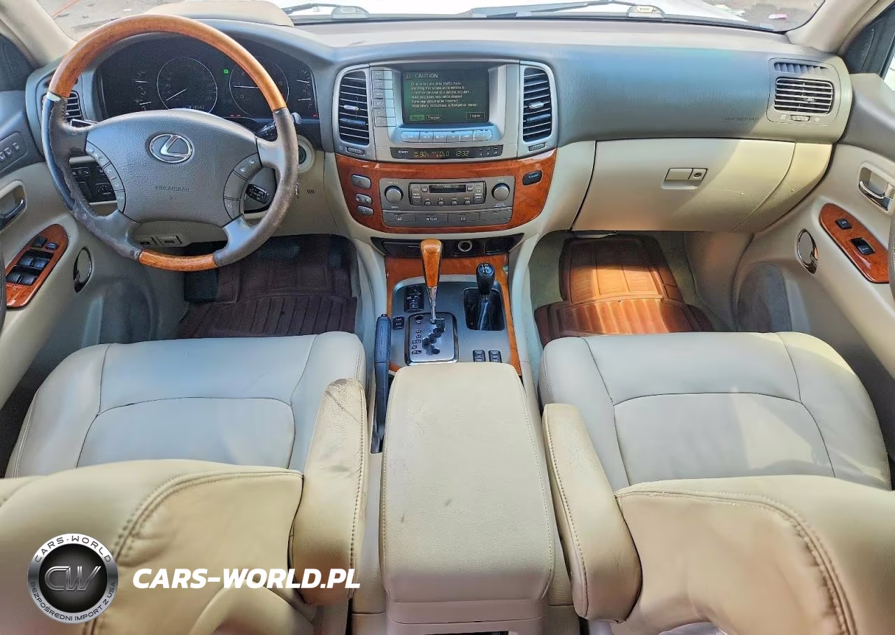 2004 Lexus Lx 470 VIN:JTJHT00W243542703 - 8