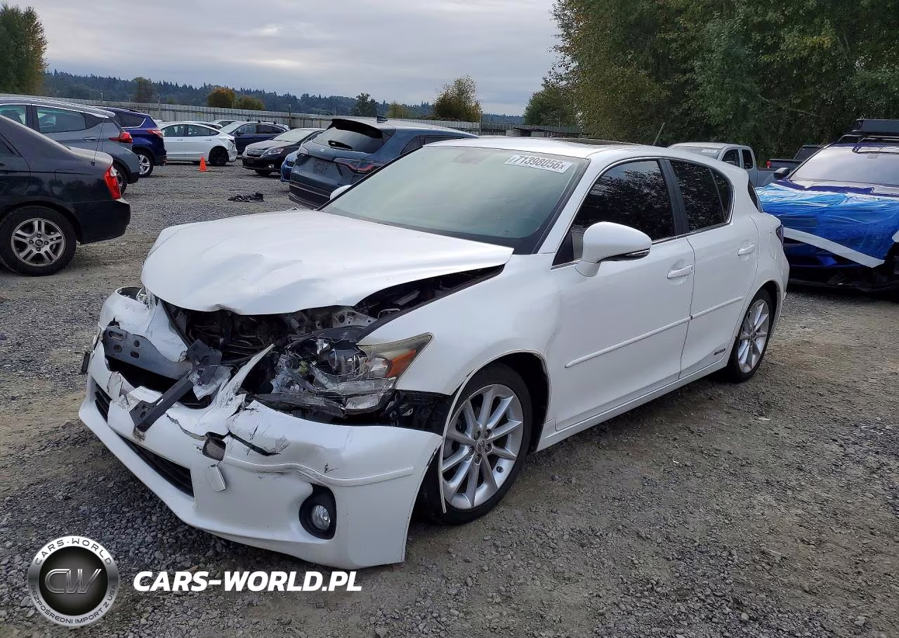 2011 Lexus Ct 200 VIN:JTHKD5BH5B2009294 - 1
