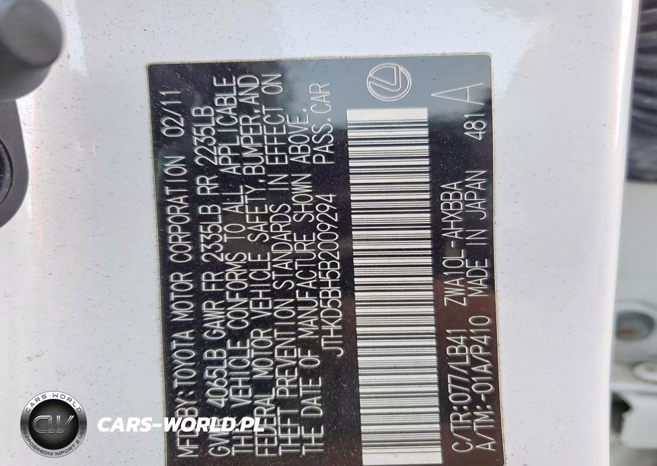 2011 Lexus Ct 200 VIN:JTHKD5BH5B2009294 - 14