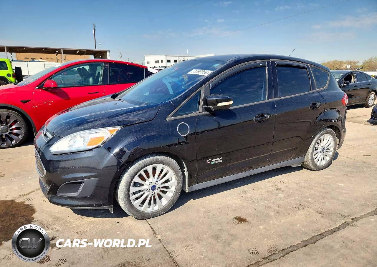2017 Ford C-Max Se VIN:1FADP5EU1HL111114 - 1