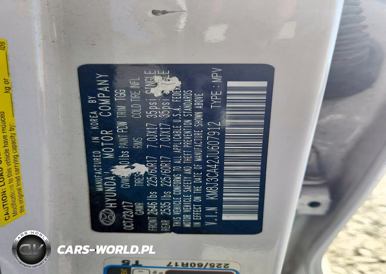 2018 Hyundai Tucson Sel VIN:KM8J3CA42JU607912 - 13