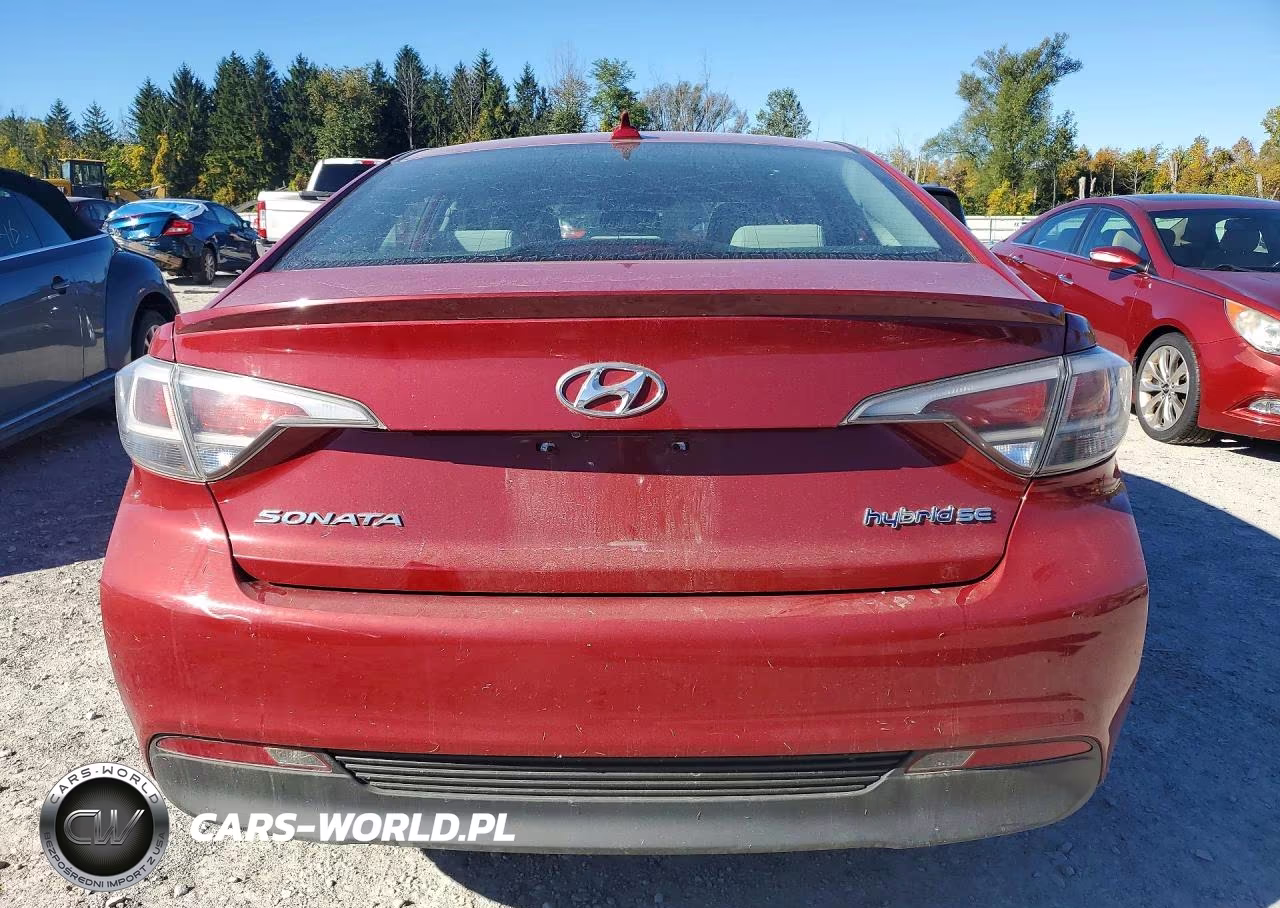 2016 Hyundai Sonata Hybrid Se VIN:KMHE24L1XGA015567 - 6