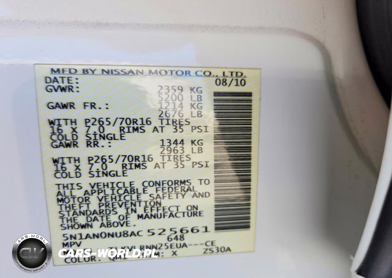 2010 Nissan Xterra X VIN:5N1AN0NU8AC525661 - 12