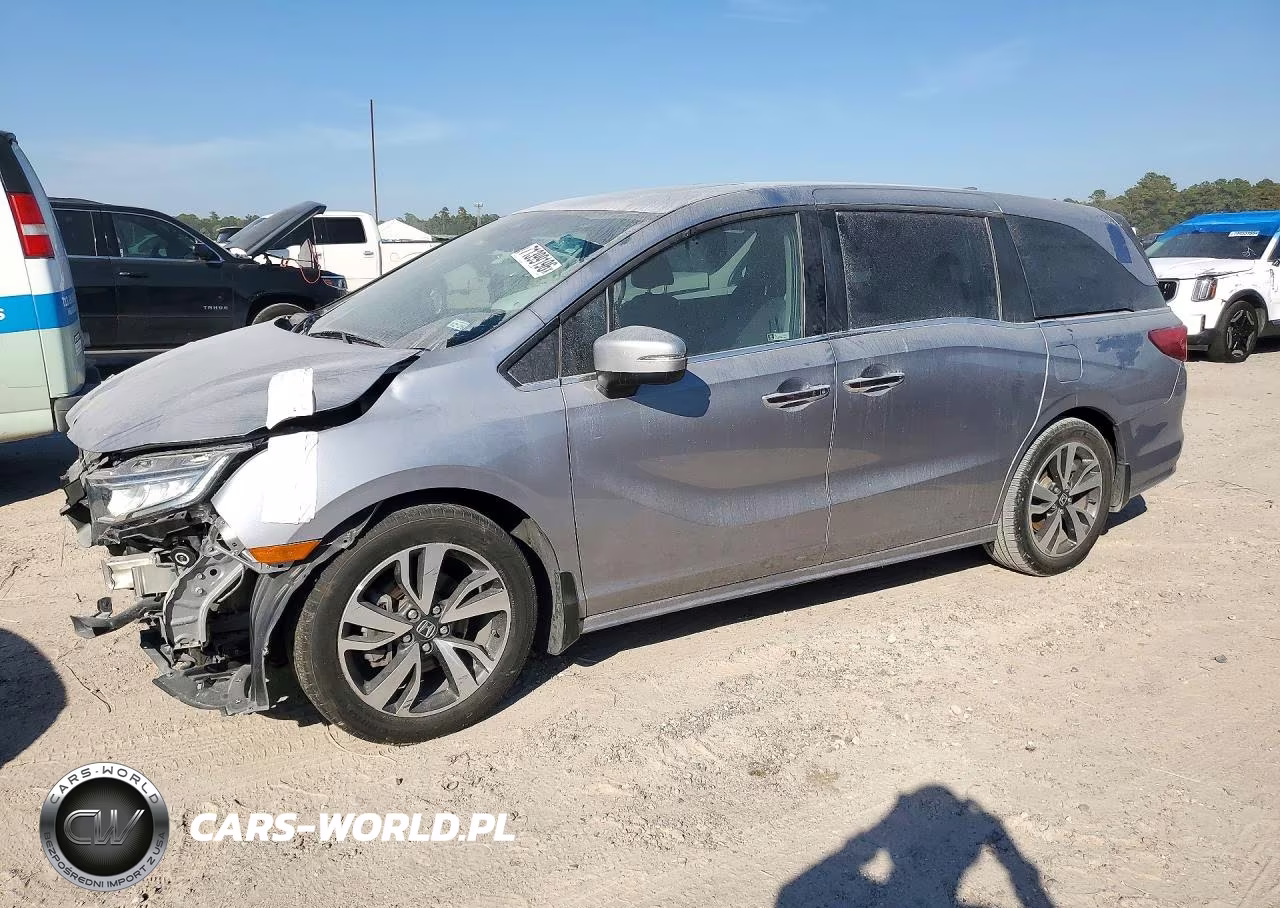 2022 Honda Odyssey Touring VIN:5FNRL6H8XNB048691 - 1