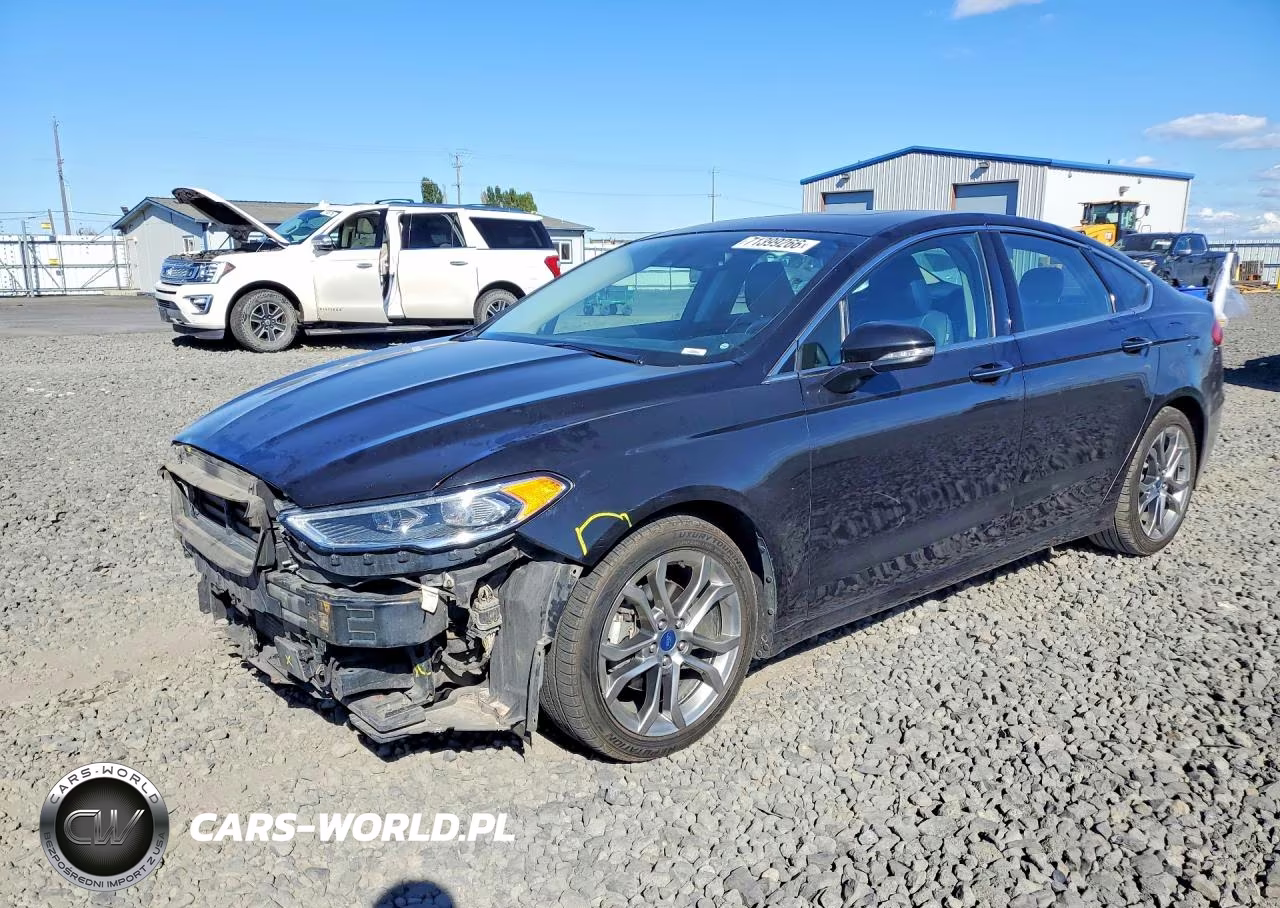 2020 Ford Fusion Titanium VIN:3FA6P0RU2LR157163 - 1