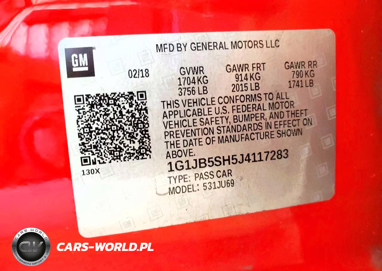 2018 Chevrolet Sonic Ls VIN:1G1JB5SH5J4117283 - 13