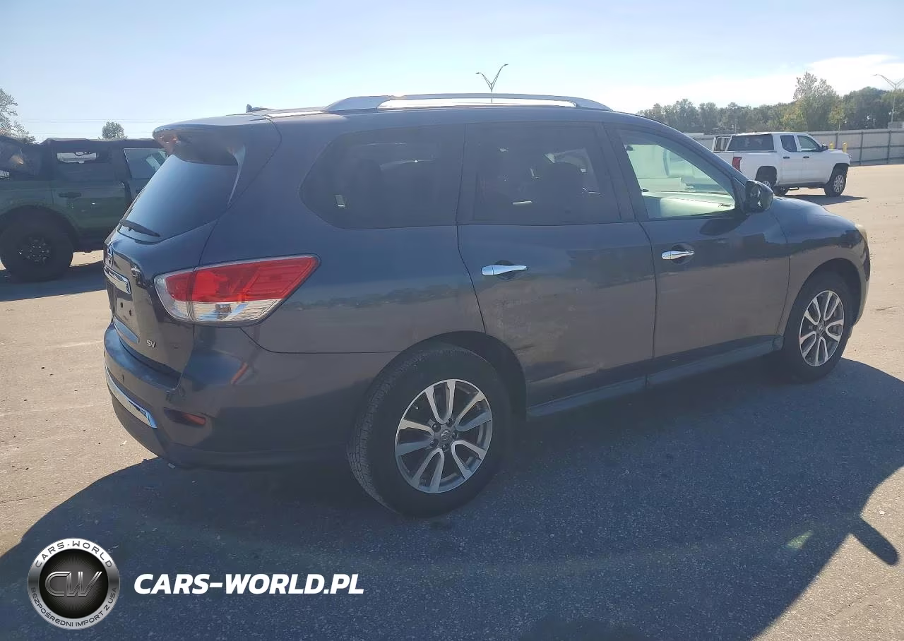 2014 Nissan Pathfinder Sv VIN:5N1AR2MNXEC682852 - 3