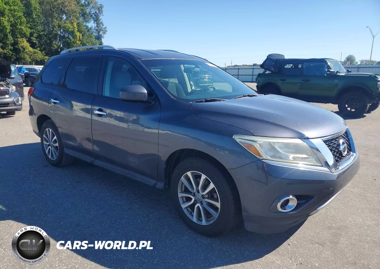 2014 Nissan Pathfinder Sv VIN:5N1AR2MNXEC682852 - 4