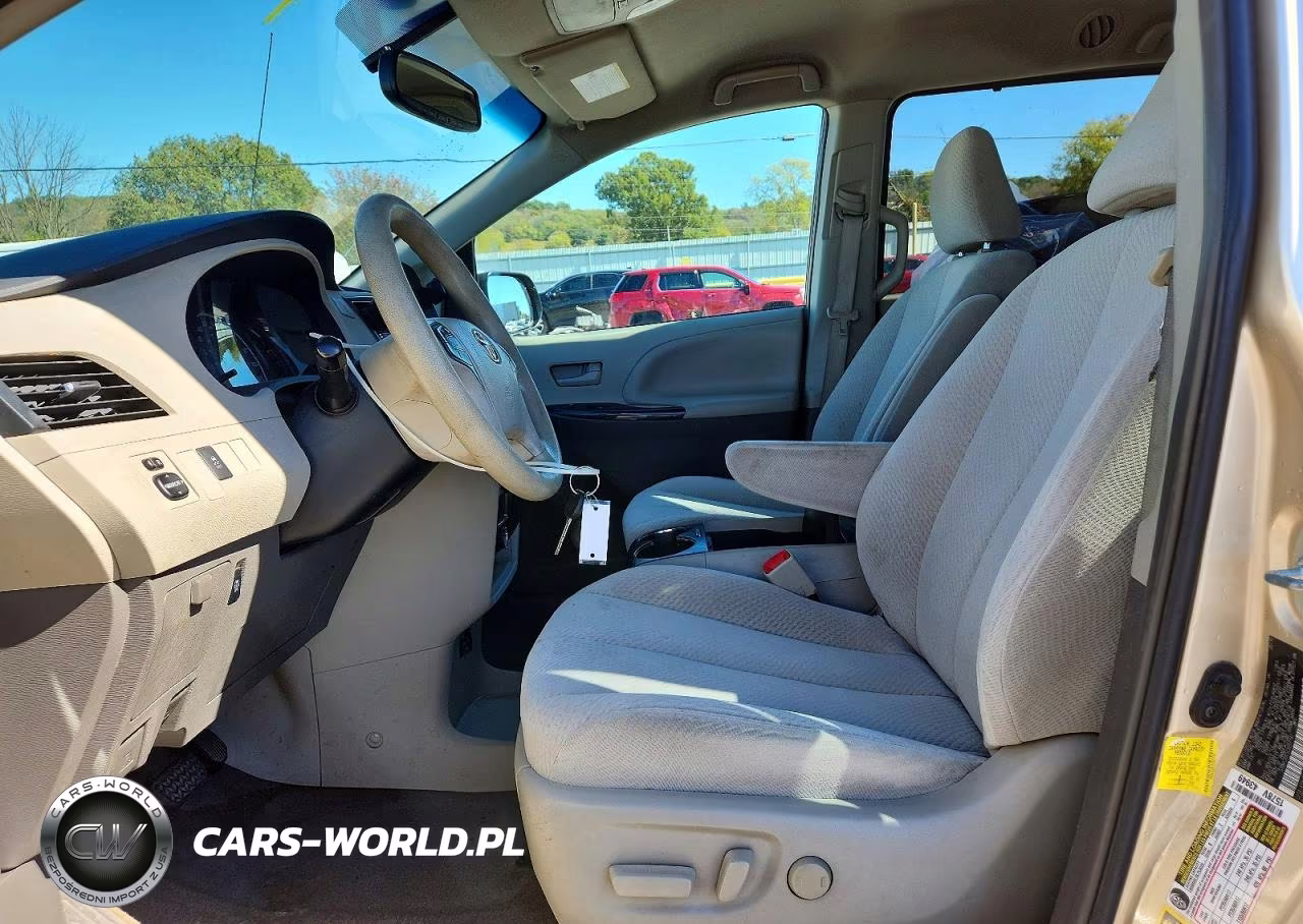 2012 Toyota Sienna Le VIN:5TDKK3DC5CS257147 - 7