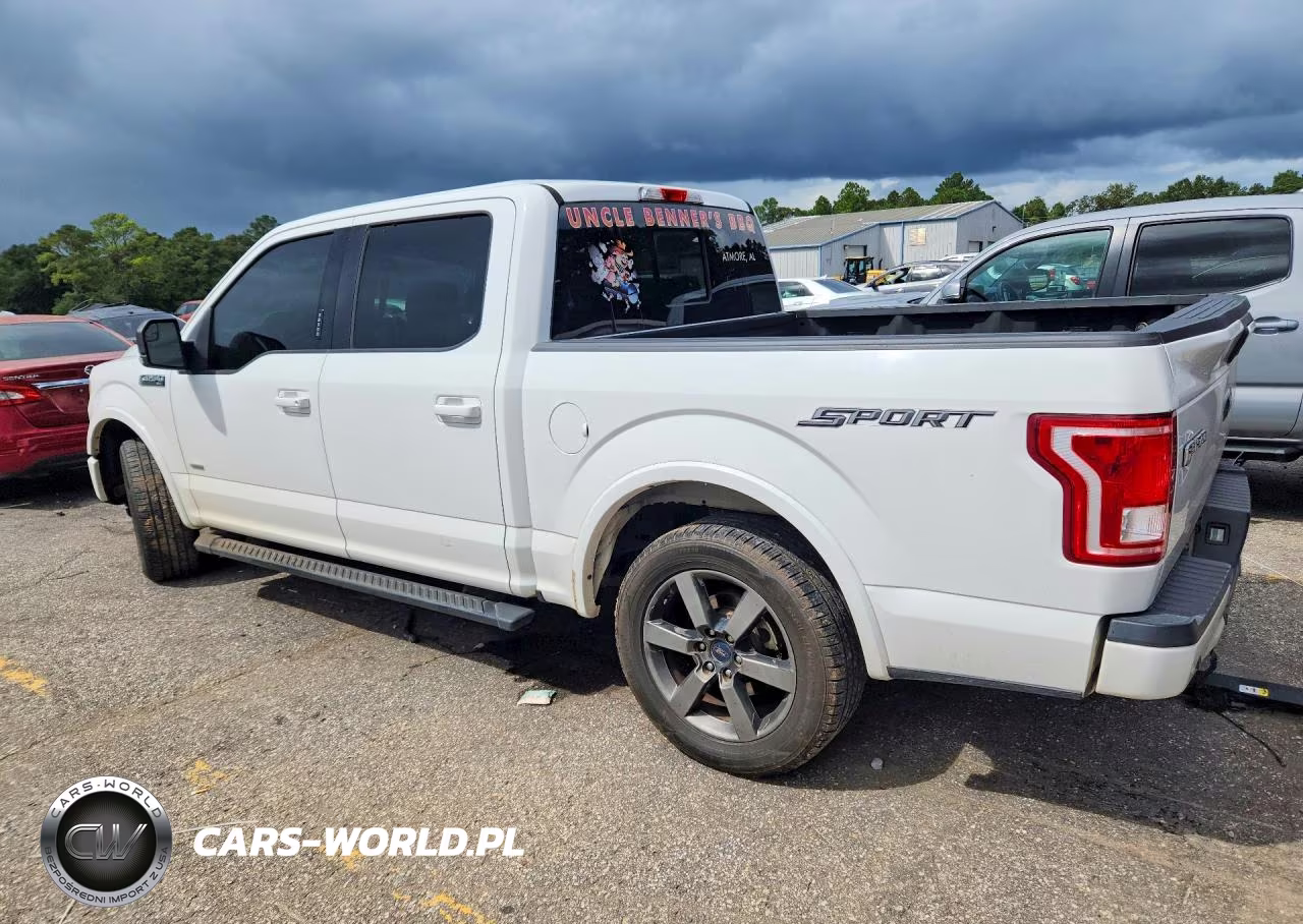 2016 Ford F150 Supercrew VIN:1FTEW1CP3GFA68657 - 2