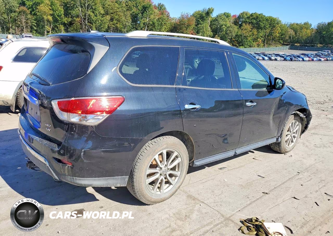 2014 Nissan Pathfinder Sv VIN:5N1AR2MM3EC732353 - 3