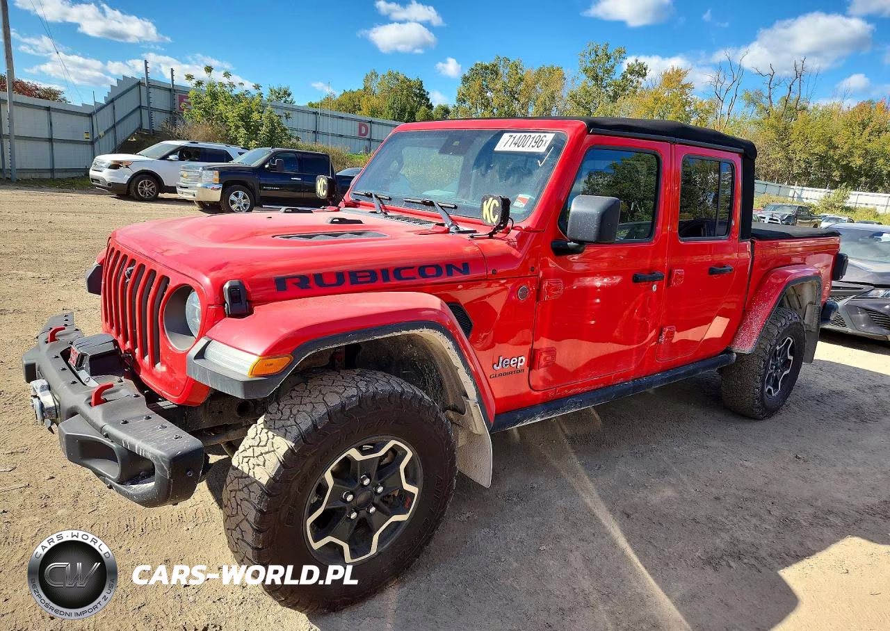 2021 Jeep Gladiator Rubicon VIN:1C6JJTBM0ML598265 - 1