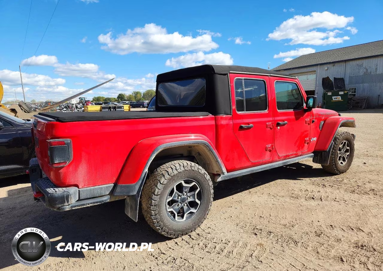 2021 Jeep Gladiator Rubicon VIN:1C6JJTBM0ML598265 - 3