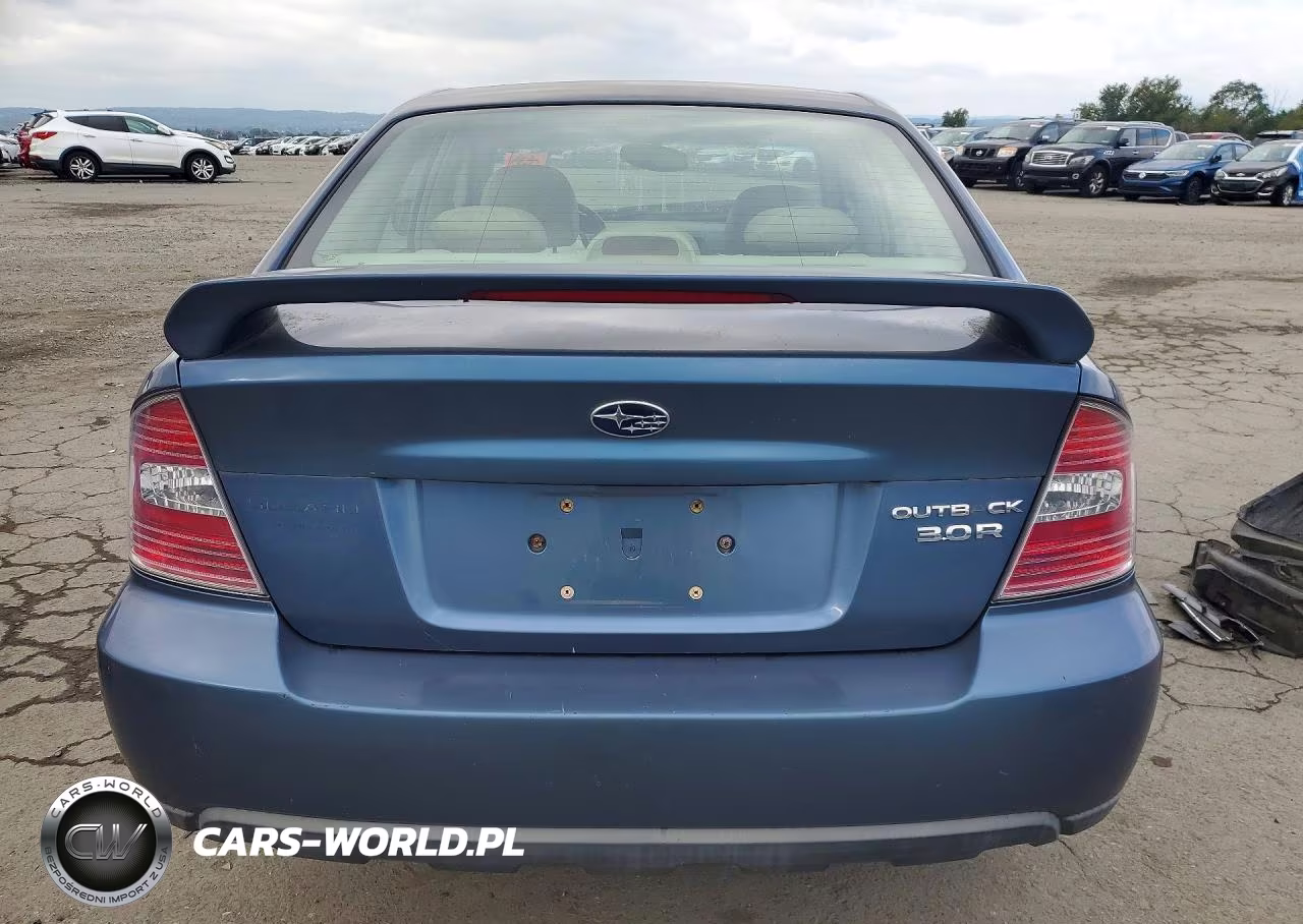 2005 Subaru Legacy Outback 3.0R VIN:4S4BL84C954217237 - 6